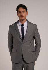 Blazer formal gris oscuro