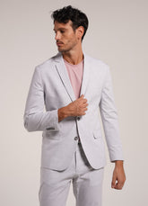Blazer gris claro