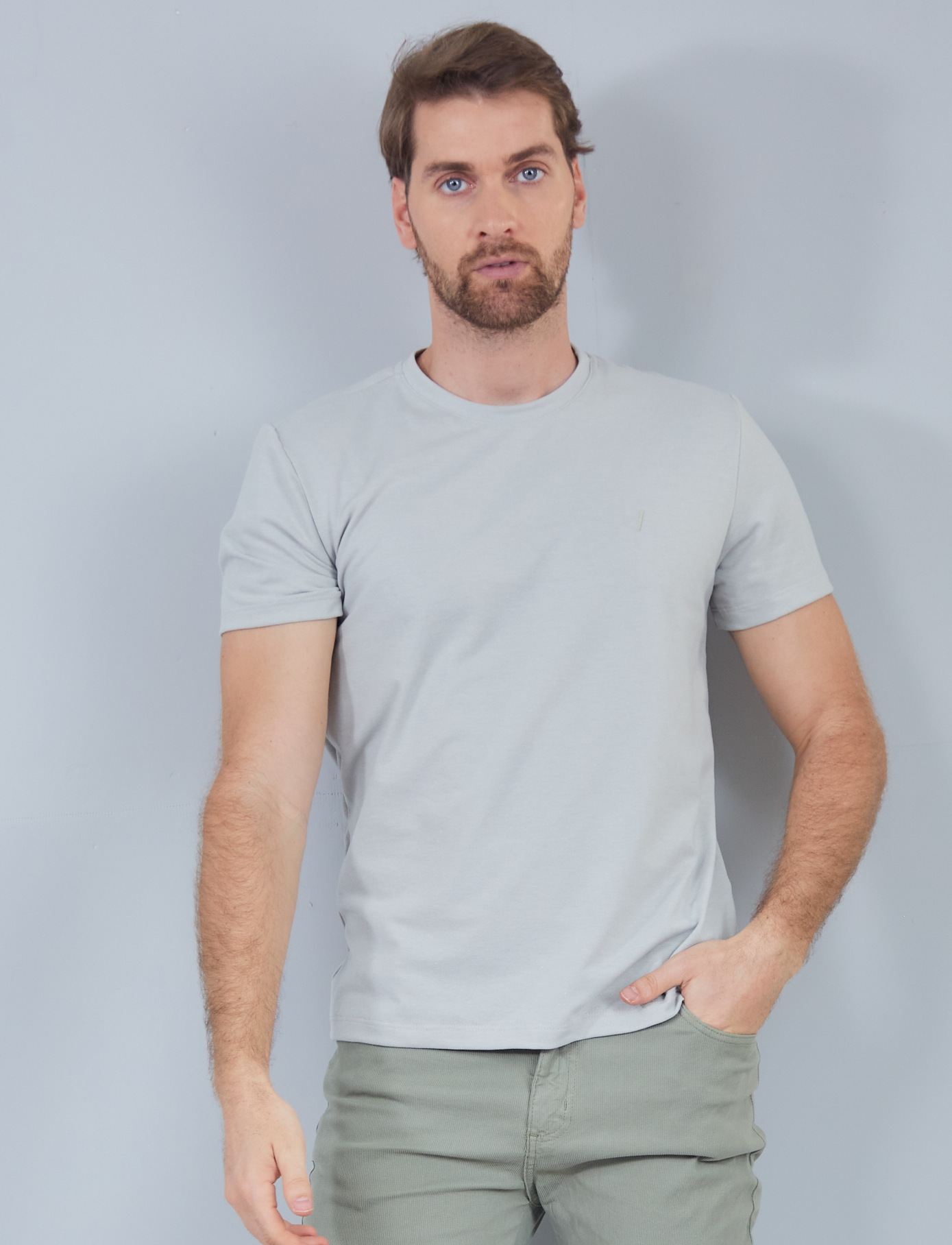 Camiseta basica verde menta – Befit-menswear