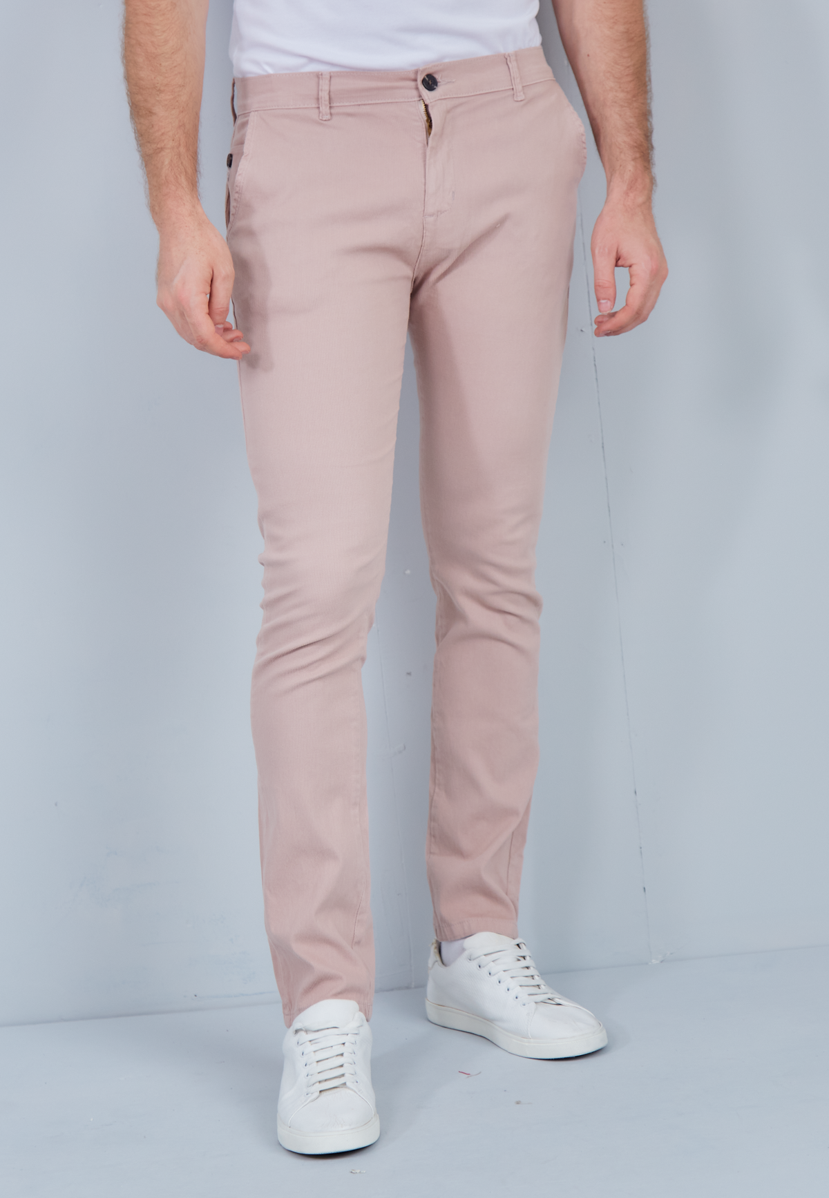 Pantalon chino palo de rosa