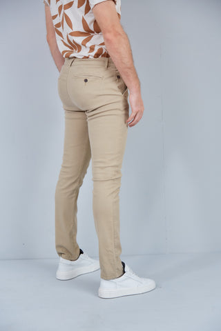 Pantalon chino caqui